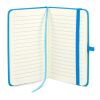 PU-Notizbuch Sora A6 Hellblau