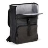 Laptop-Rucksack Liam RPET 20L Schwarz | Digital Transferdruck | Fach | 165 mm x 160 mm | Nicht verfügbar