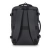 PU-beschichteter Dalston-Rucksack Vakuumrucksack 30 x 15 x 45 cm 20 l Schwarz