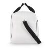 R-PET 600D Sport- und Reisetasche 48 x 25 x 28 cm 30 l Weiss-Schwarz | ohne Werbeanbringung | Nicht verfügbar | Nicht verfügbar
