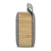 Bamboo Wireless Speaker 5W  Natur | Digitaldruck | Vorderseite | 50 mm x 50 mm