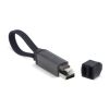 Multifunktionales 4-in-1 Kabel OTG Schlüsselanhänger Größe 60W Schwarz | Digitaldruck | Seite 2 | 31 mm x 6 mm
