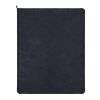 Vliesdecke 120×150 cm, 500 g/m² Korallenvlies, sublimationsdruckfähig. Schwarz