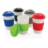Wiederverwendbarer Kaffeebecher 270ml grau | ohne Werbeanbringung | Nicht verfügbar | Nicht verfügbar | Nicht verfügbar