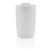 GRS recycelter PP-Becher mit Flip-Deckel weiß | ohne Werbeanbringung | Nicht verfügbar | Nicht verfügbar