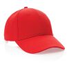 Impact 6 Panel Kappe aus 280gr rCotton mit AWARE™ Tracer rot | ohne Werbeanbringung | Nicht verfügbar | Nicht verfügbar | Nicht verfügbar