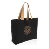 Impact Aware™ 240g/m² große Tasche aus recyceltem Canvas, ungefärbt schwarz | ohne Werbeanbringung | Nicht verfügbar | Nicht verfügbar | Nicht verfügbar