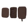 KENTO URBAN Packing Cube Set aus RCS recyceltem Nylon braun