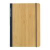 Scribe A5 Notibuch aus FSC Bambus blau | ohne Werbeanbringung | Nicht verfügbar | Nicht verfügbar