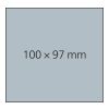Haftnotizblock Basic 100 × 97 mm Format groß 100 × 97 mm | ohne Werbeanbringung | 25.0