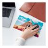 LapKoser® 3in1 Notebookpad mit individueller Einlegekarte, All-Inclusive-Paket 4C-Digitaldruck | 21 x 15 cm