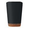 Doppelwandiger Becher 300 ml schwarz | ohne Werbeanbringung | Nicht verfügbar | Nicht verfügbar