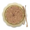 Kerze aus Pflanzenwachs beige