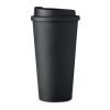 Doppelwandiger Becher 475ml schwarz | ohne Werbeanbringung | Nicht verfügbar | Nicht verfügbar