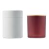 Kerze im Glas 280 g bordeaux | ohne Werbeanbringung | Nicht verfügbar | Nicht verfügbar