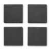 Untersetzer-Set schwarz | ohne Werbeanbringung | Nicht verfügbar | Nicht verfügbar | Nicht verfügbar