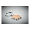  Schlüsselring Bambus, Haus mit Zinklegierung holzfarben | ohne Werbeanbringung | Nicht verfügbar | Nicht verfügbar | Nicht verfügbar