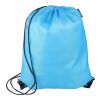 rPET 210D Polyester Rucksack mit Kordelzug Calix Weiß | ohne Werbeanbringung | Nicht verfügbar | Nicht verfügbar