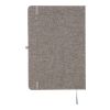rPET (300D) Notizbuch A5 Ernst Grau