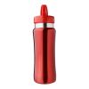 Trinkflasche 'Glauchau' aus Edelstahl Rot