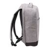 Antidiebstahl Rucksack 'Warschau' aus Polyester Hellgrau