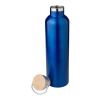 Doppelwandige Flasche Damien | 1 l Silber
