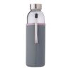 Glasflasche "Neo" (500ml) mit Neoprenhülle Kobaltblau