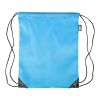 rPET 210D Polyester Rucksack mit Kordelzug Calix Weiß