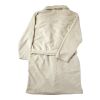 Fleece-Bademantel 'Wellness' beige | ohne Werbeanbringung | Nicht verfügbar | Nicht verfügbar
