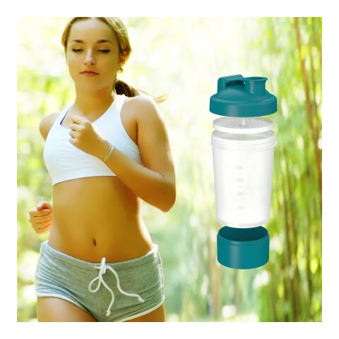 Shaker &quot;Protein&quot;, Pro 1, 0,40 l transparent | ohne Werbeanbringung | Nicht verfügbar | Nicht verfügbar