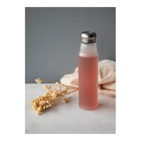 Glasflasche &quot;Life&quot; 700 ml, Frosted grau | ohne Werbeanbringung | Nicht verfügbar | Nicht verfügbar