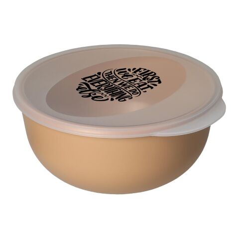 Food-Bowl &quot;ToGo&quot;, Classic, 1,0 l beständiges braun | ohne Werbeanbringung | Nicht verfügbar | Nicht verfügbar