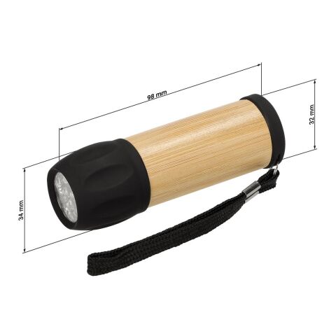 Taschenlampe "Shine" natur | ohne Werbeanbringung | Nicht verfügbar | Nicht verfügbar