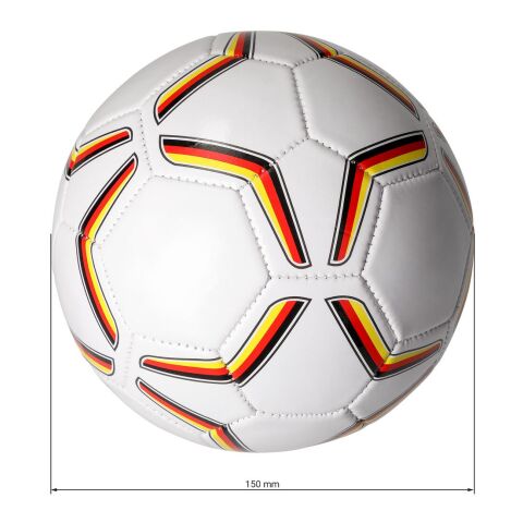 Fußball &quot;Germany&quot;, klein weiß | ohne Werbeanbringung | Nicht verfügbar | Nicht verfügbar