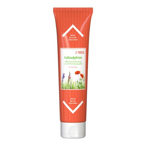 100 ml Tube - Handbalsam "Ringelblume-Aloe Vera" Weiß | ohne Werbeanbringung