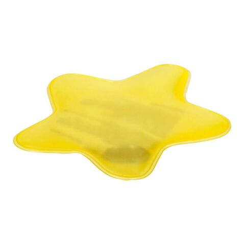 Gel-Wärmekissen &quot;Stern&quot; gelb | ohne Werbeanbringung | Nicht verfügbar | Nicht verfügbar