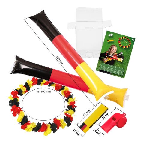 Fanset "Aloa" Deutschland Farben | ohne Werbeanbringung | Nicht verfügbar | Nicht verfügbar