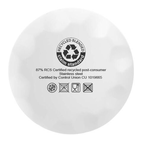 Cove 500 ml RCS-zertifizierte vakuumisolierte Edelstahlflasche Standard | weiß | ohne Werbeanbringung | Nicht verfügbar | Nicht verfügbar