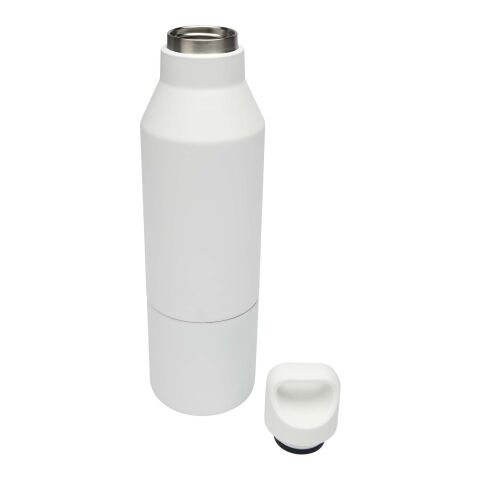 Odessy 600 ml Isolierflasche und 300 ml Becher aus RCS recyceltem Edelstahl  Standard | weiß | ohne Werbeanbringung | Nicht verfügbar | Nicht verfügbar