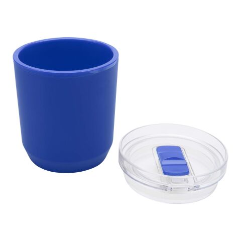 Hudson Doppelwandiger Becher aus recyceltem Kunststoff 180 ml Standard | blau | ohne Werbeanbringung | Nicht verfügbar | Nicht verfügbar