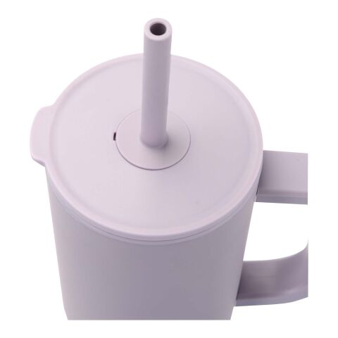 Brady 900 ml RCS-zertifizierter Isolierbecher mit Silikon Trinkhalm fliederfarben