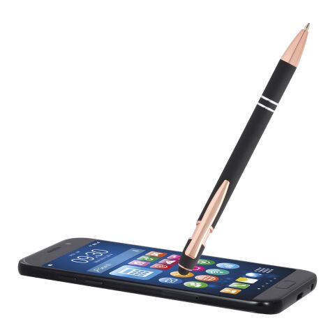 Nanna Kugelschreiber mit Roségold Finish  Standard | schwarz | ohne Werbeanbringung | Nicht verfügbar | Nicht verfügbar