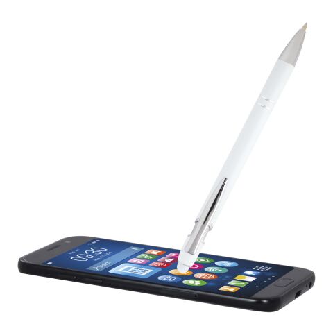 Kish Kugelschreiber mit silbernem Finish  Standard | weiß | ohne Werbeanbringung | Nicht verfügbar | Nicht verfügbar