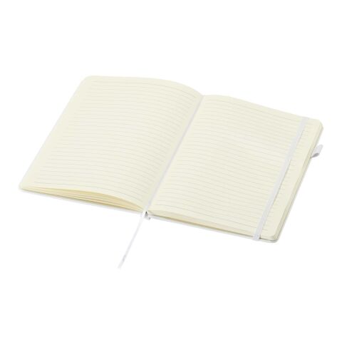 Liss A5 Hardcover Notizbuch aus recyceltem Kunststoff weiß