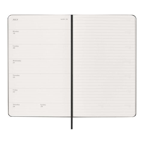 Moleskine 12M Hardcover Wochenplaner Standard | schwarz | ohne Werbeanbringung | Nicht verfügbar | Nicht verfügbar