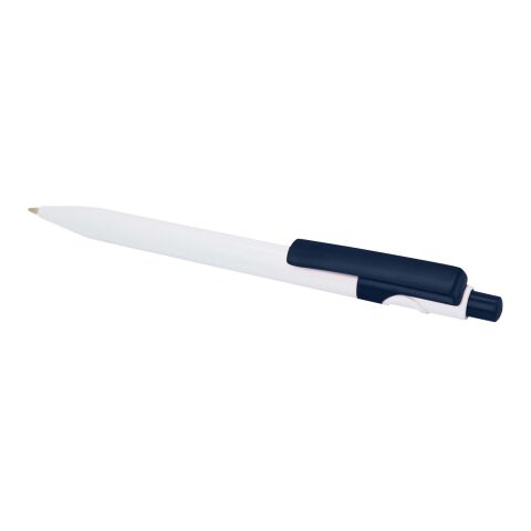 Unica Kugelschreiber aus recyceltem Kunststoff (blaue Mine) navy