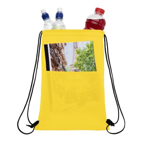 Oriole Kühltasche mit Kordelzug gelb
