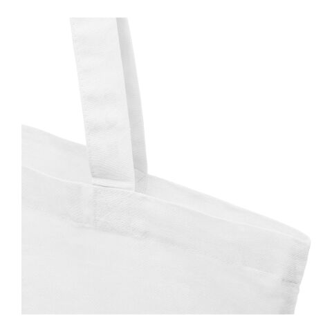 Madras 140 g/m²Baumwoll Tragetasche aus recycelter Baumwolle, 7L Standard | weiß | ohne Werbeanbringung | Nicht verfügbar | Nicht verfügbar | Nicht verfügbar