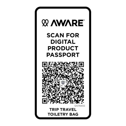 Trip Aware™ Recycelter Reisekulturbeutel 6 L  Standard | Hale Blue | ohne Werbeanbringung | Nicht verfügbar | Nicht verfügbar | Nicht verfügbar