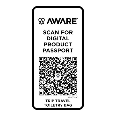 Trip Aware™ Recycelter Reisekulturbeutel 6 L Standard | schwarz | ohne Werbeanbringung | Nicht verfügbar | Nicht verfügbar | Nicht verfügbar